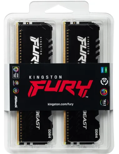 Kingston FURY Beast RGB DDR4 3200MHz 32GB (2x16GB) CL16