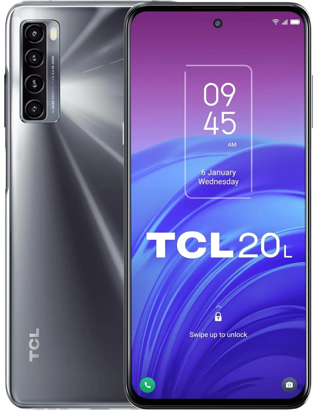 TCL 20L 6/256GB Negro