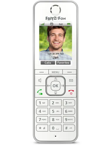 AVM Fritz!Fon C6 Teléfono Inalámbrico Blanco