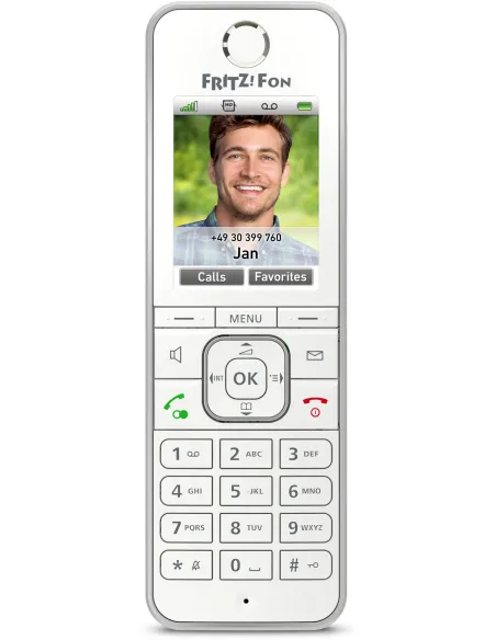 AVM Fritz!Fon C6 Teléfono Inalámbrico Blanco