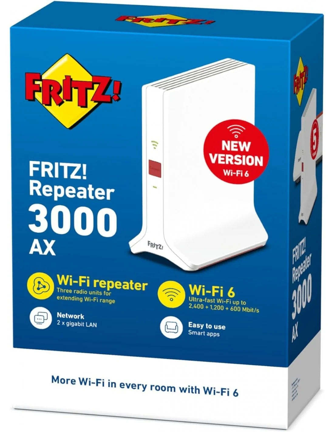 AVM Fritz!Repeater 3000 AX WiFi6 AX3000 Mesh