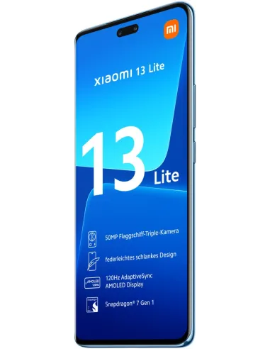Xiaomi 13 Lite 5G 8/256GB Azul