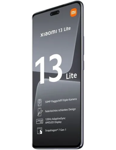 Xiaomi 13 Lite 5G 8/256GB Negro