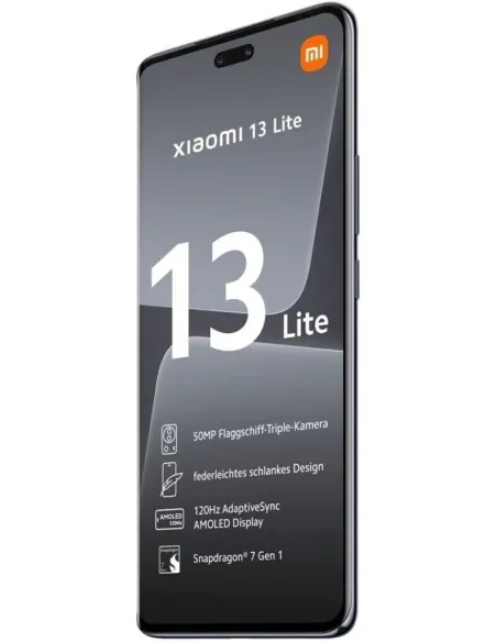 Xiaomi 13 Lite 5G 8/256GB Negro