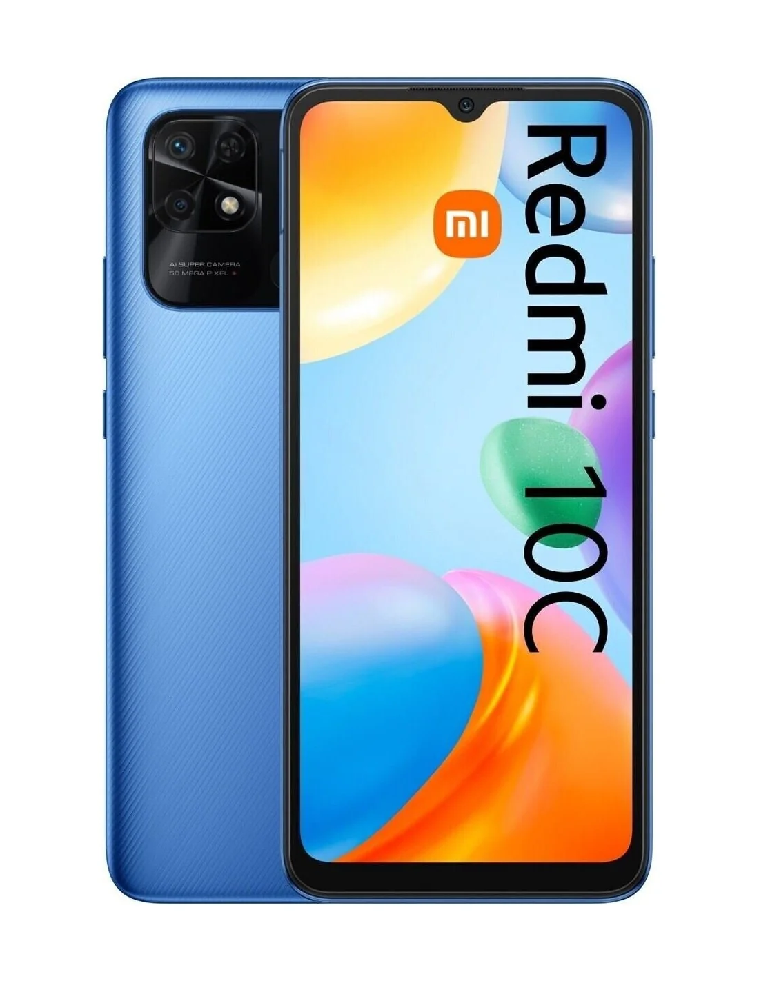 Xiaomi Redmi 10C 4/128GB Dual-Sim Azul