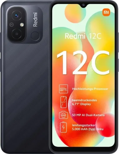 Xiaomi Redmi 12C 4/128GB Gris