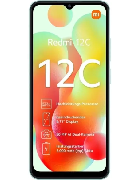 Xiaomi Redmi 12C 4/128GB Verde