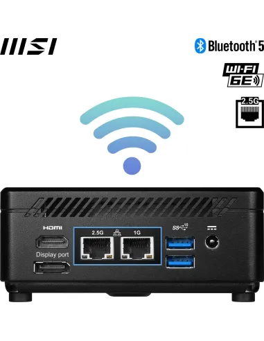 MSI Cubi 5 12M-211BES Intel Core i5-1235U Negro