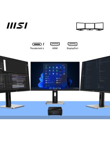 MSI Cubi 5 12M-212BES Intel Core i3-1215U Negro