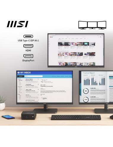 MSI Cubi N ADL-046BES Intel N200 negro