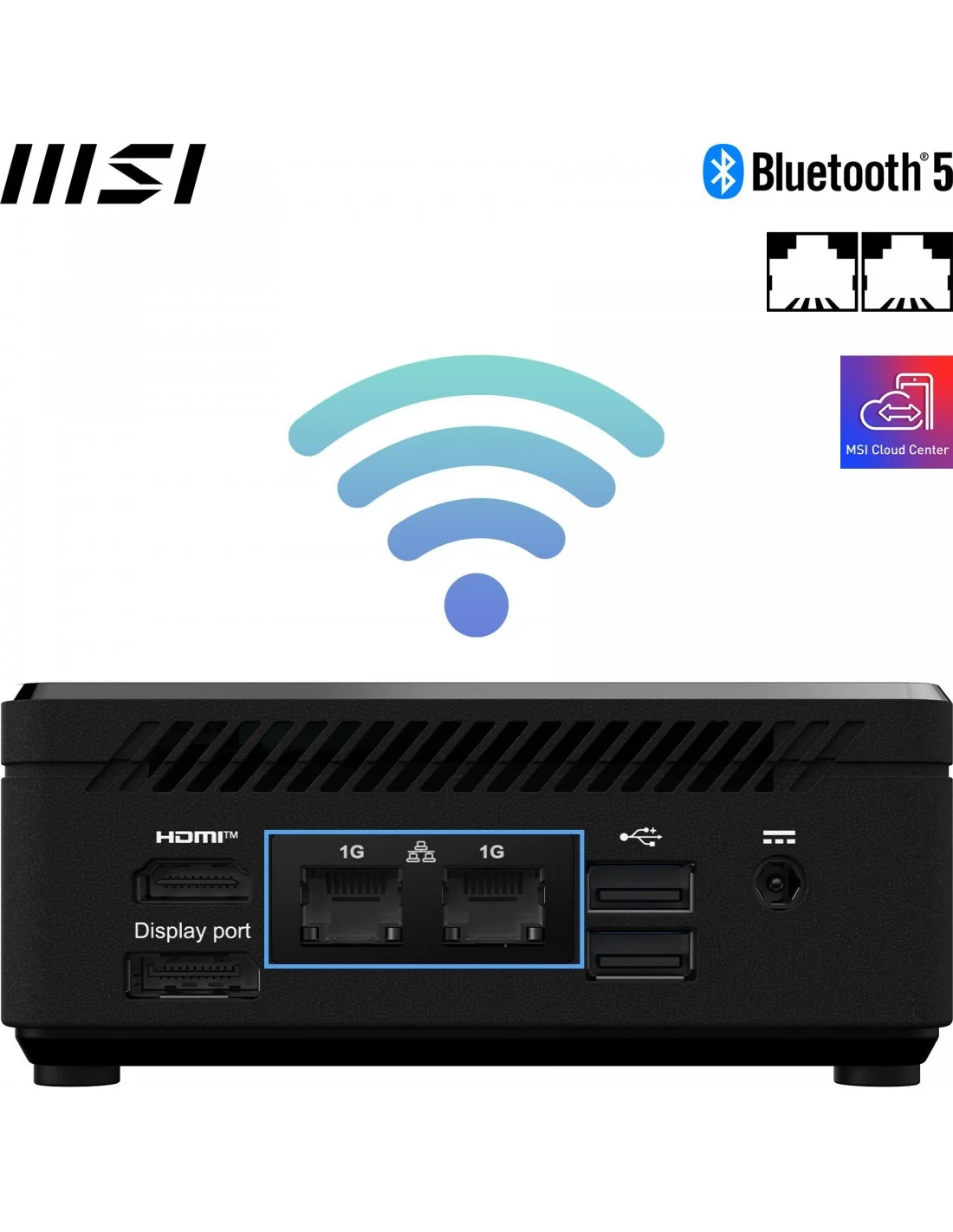 MSI Cubi N ADL-046BES Intel N200 negro