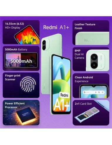 Xiaomi Redmi A1 Plus 2/32GB Verde Claro