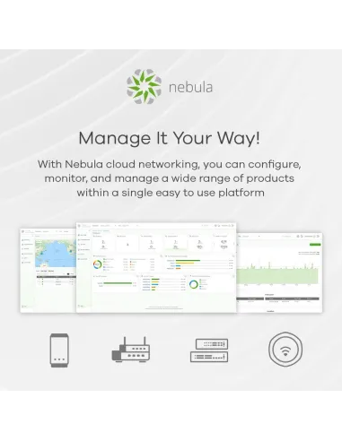 Zyxel XMG1930-30-ZZ0101F Switch Gestionado L3 24 Puertos + 4 Puertos 10GbE