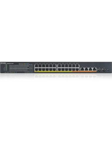 Zyxel XMG1930-30HP-ZZ0101F Switch Gestionado L3 24 Puertos + 4 Puertos 10GbE + PoE + 2 SFP+