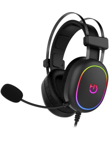 Hiditec Erys ARGB Auriculares Gaming Negros