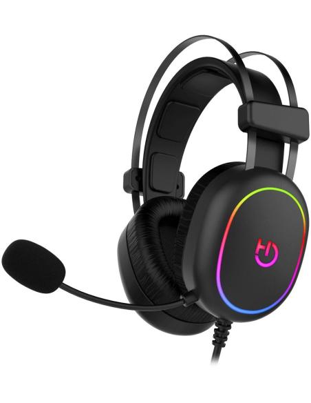 Hiditec Erys ARGB Auriculares Gaming Negros