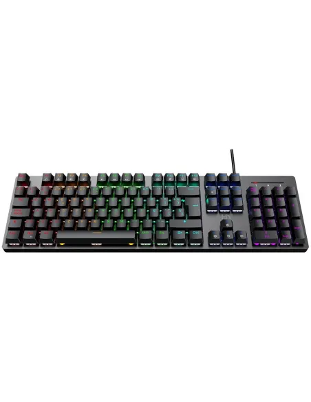 Hiditec GKE010004 GK400 Teclado Mecánico Negro ARGB Switch Rojo