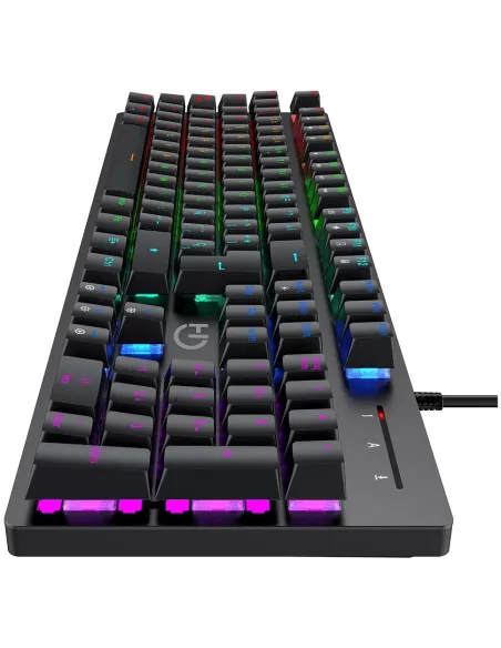 Hiditec GKE010004 GK400 Teclado Mecánico Negro ARGB Switch Rojo