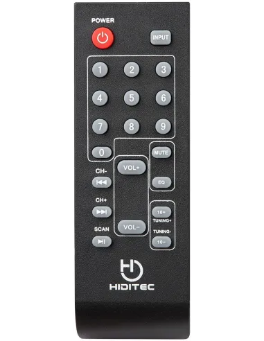 Hiditec H400 Altavoces 2.1 Bluetooth 80W