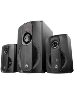 Hiditec H400 Dark Edition Altavoces Bluetooth 2.1 Negros-MAUA210176