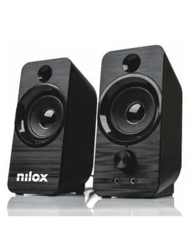 Nilox Altavoces de Sobremesa 6W Negros