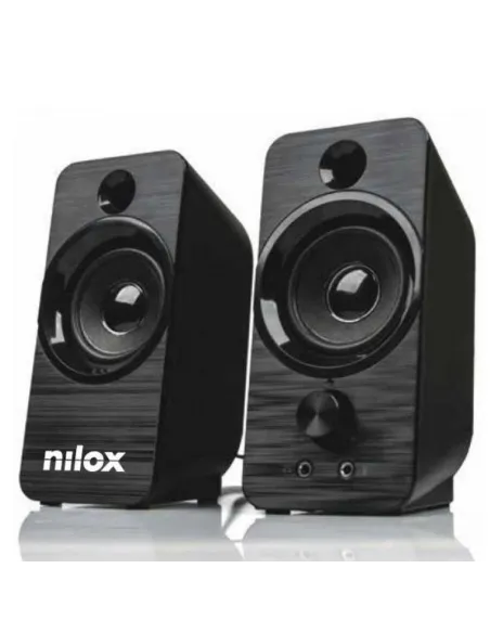 Nilox Altavoces de Sobremesa 6W Negros