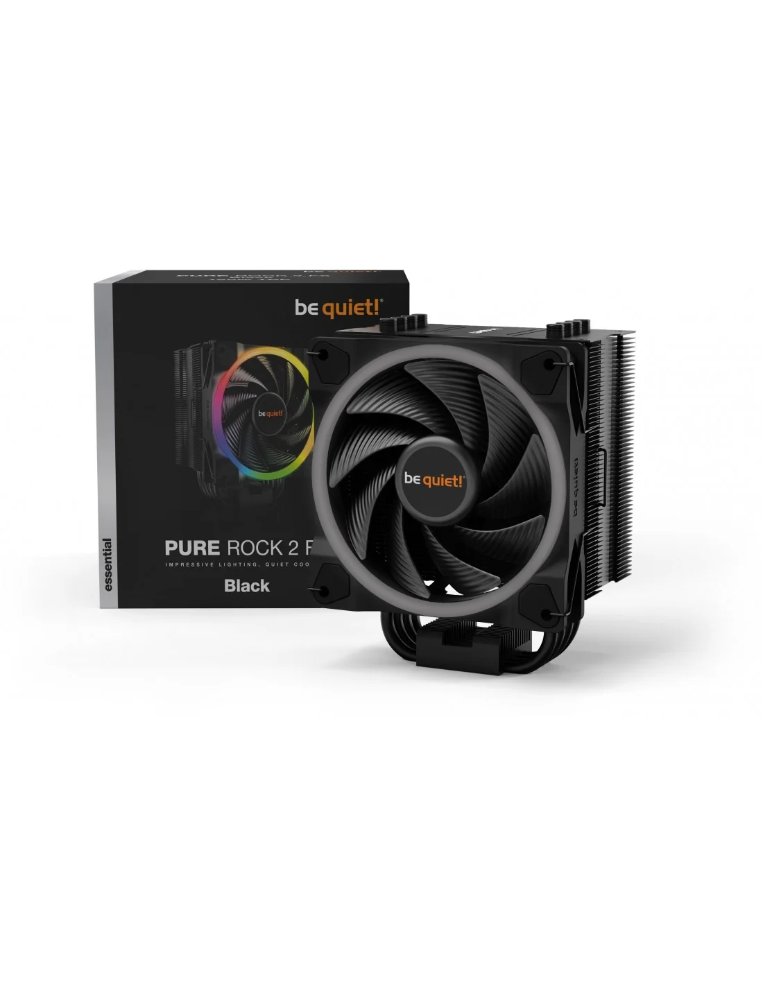 Be Quiet Pure Rock 2 FX ARGB Ventilador CPU 120mm Negro