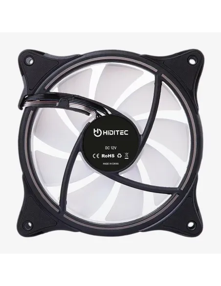 Hiditec N18 Ventilador Gaming ARGB de 120mm Negro