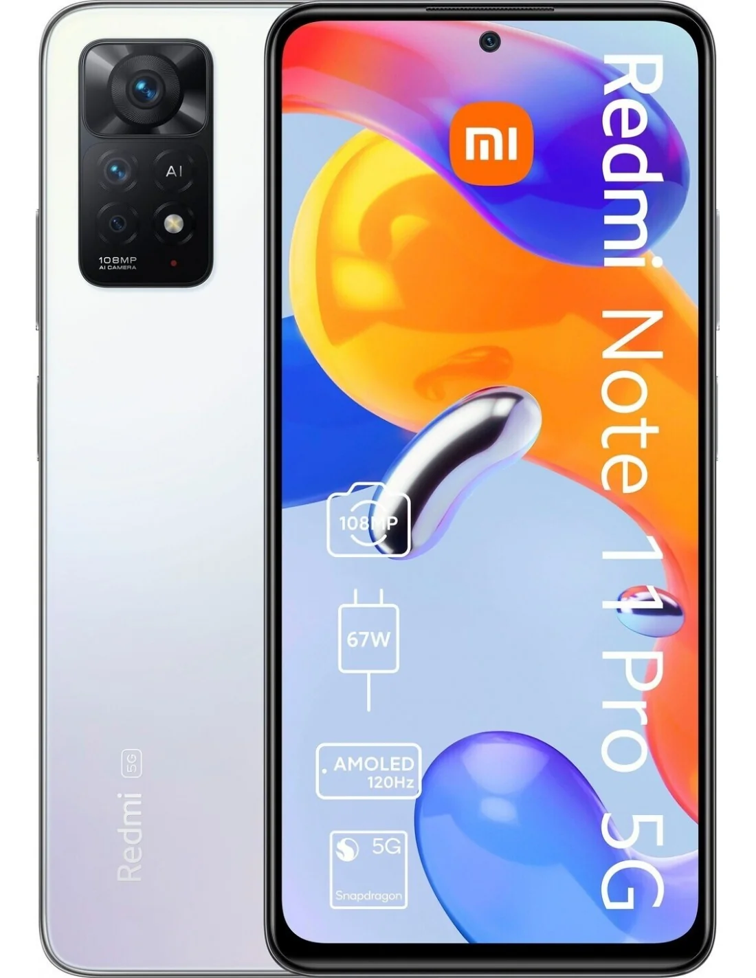 Xiaomi Redmi Note 11 Pro 5G 6/128GB Blanco Polar