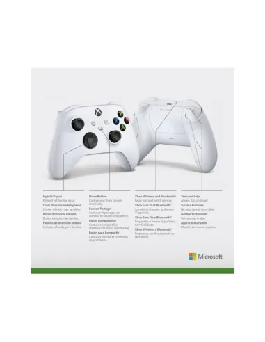 Microsoft Robot White Mando Inalámbrico Xbox Series/One/PC Blanco