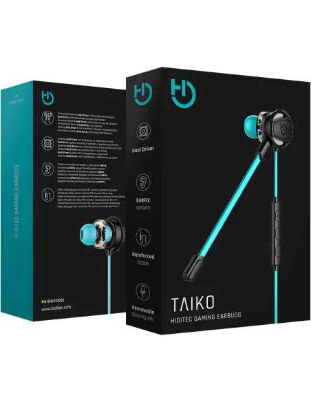 Hiditec Taiko Auriculares Gaming Dual Driver