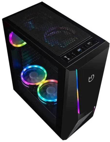 Hiditec V20 Cristal Templado USB 3.0 aRGB