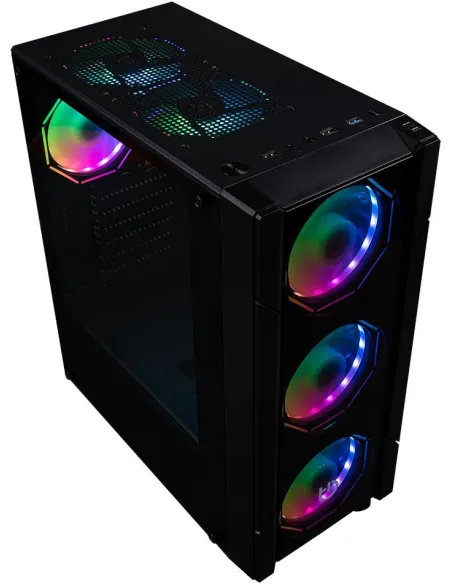 Hiditec V30 ARGB Cristal Templado USB 3.0