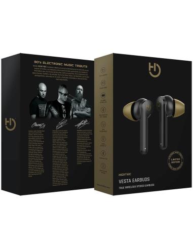 Hiditec Vesta Limited Edition Auriculares Inalámbricos Negros
