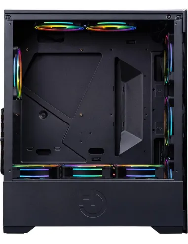 Hiditec Z20 ARGB Cristal Templado USB 3.0 Negra