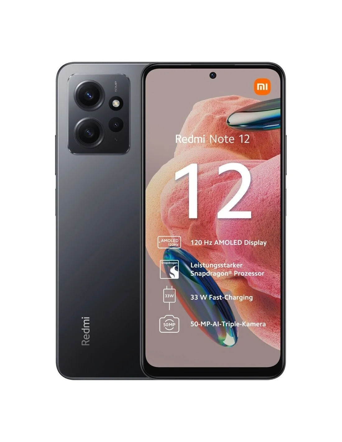 Xiaomi Redmi Note 12 4/128GB Gris