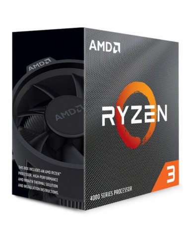 AMD Ryzen 3 4100 3.8 Ghz Box + Disipador