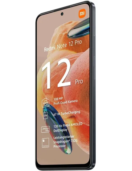 Xiaomi Redmi Note 12 Pro 4G 8/256GB Gris