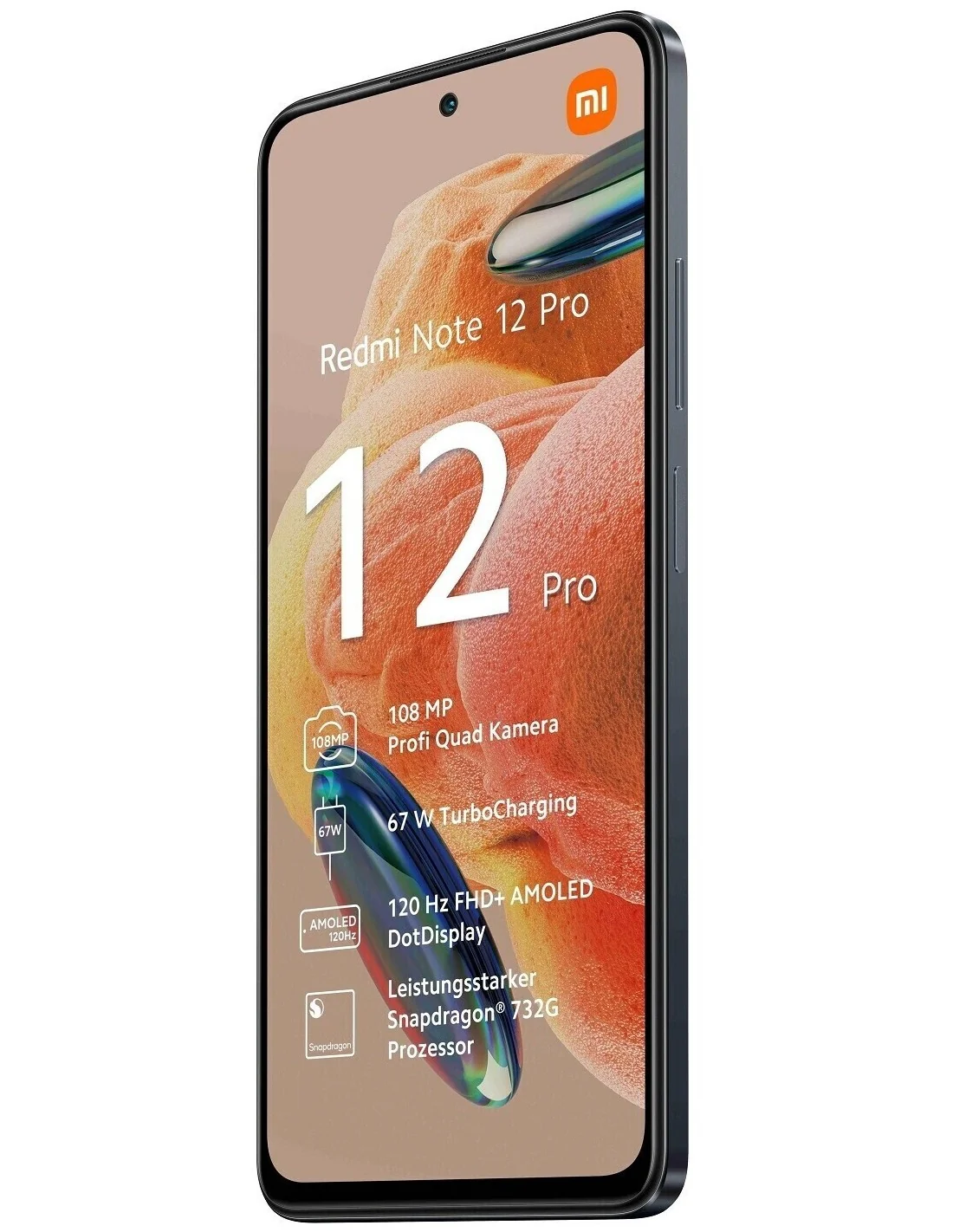 Xiaomi Redmi Note 12 Pro 4G 8/256GB Gris