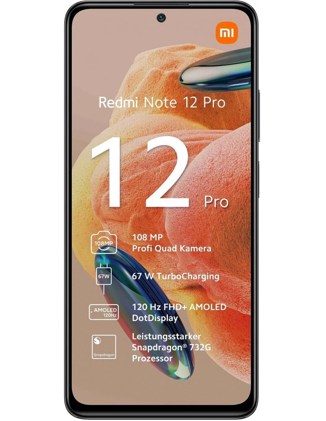 Xiaomi Redmi Note 12 Pro 4G 8/256GB Gris