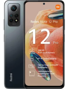 Xiaomi Redmi Note 12 Pro 4G 8/128GB Gris