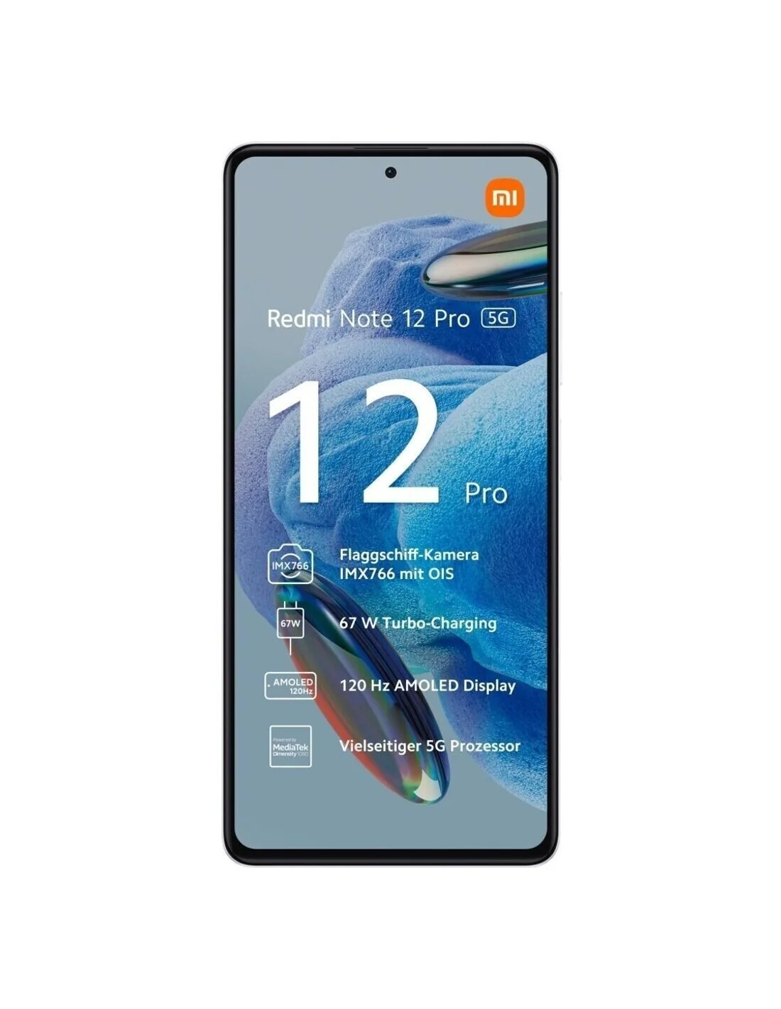 Xiaomi Redmi Note 12 Pro 5G 8/128GB Blanco