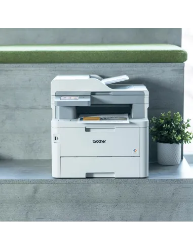 Brother MFCL8340CDW Impresora Láser Multifunción LED Fax WiFi Blanca