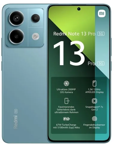Xiaomi Redmi Note 13 Pro 5G 12/512GB Azul