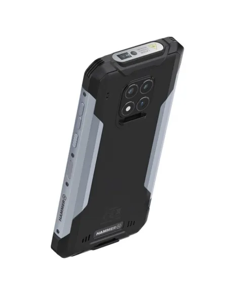 Hammer Construction 6/128GB Rugerizado Negro/Plata