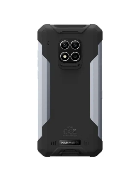 Hammer Construction 6/128GB Rugerizado Negro/Plata