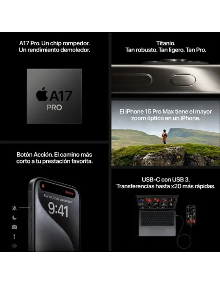 Apple iPhone 12 Pro 128GB Titanio Blanco (Reacondicionado)