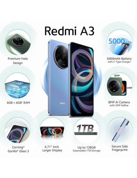 Xiaomi Redmi A3 3/64GB Azul