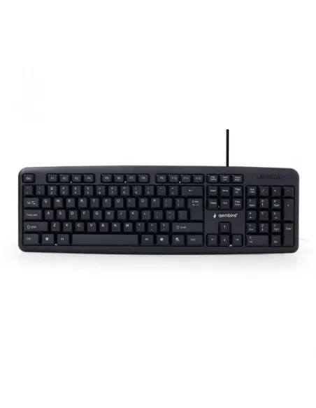 Gembird KB-U-103-ES Teclado USB Negro
