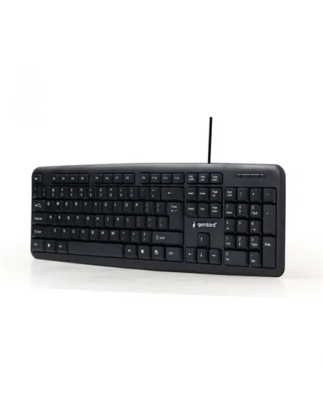 Gembird KB-U-103-ES Teclado USB Negro